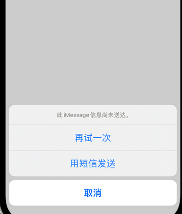 滨湖apple维修iPhone上无法正常发送iMessage信息